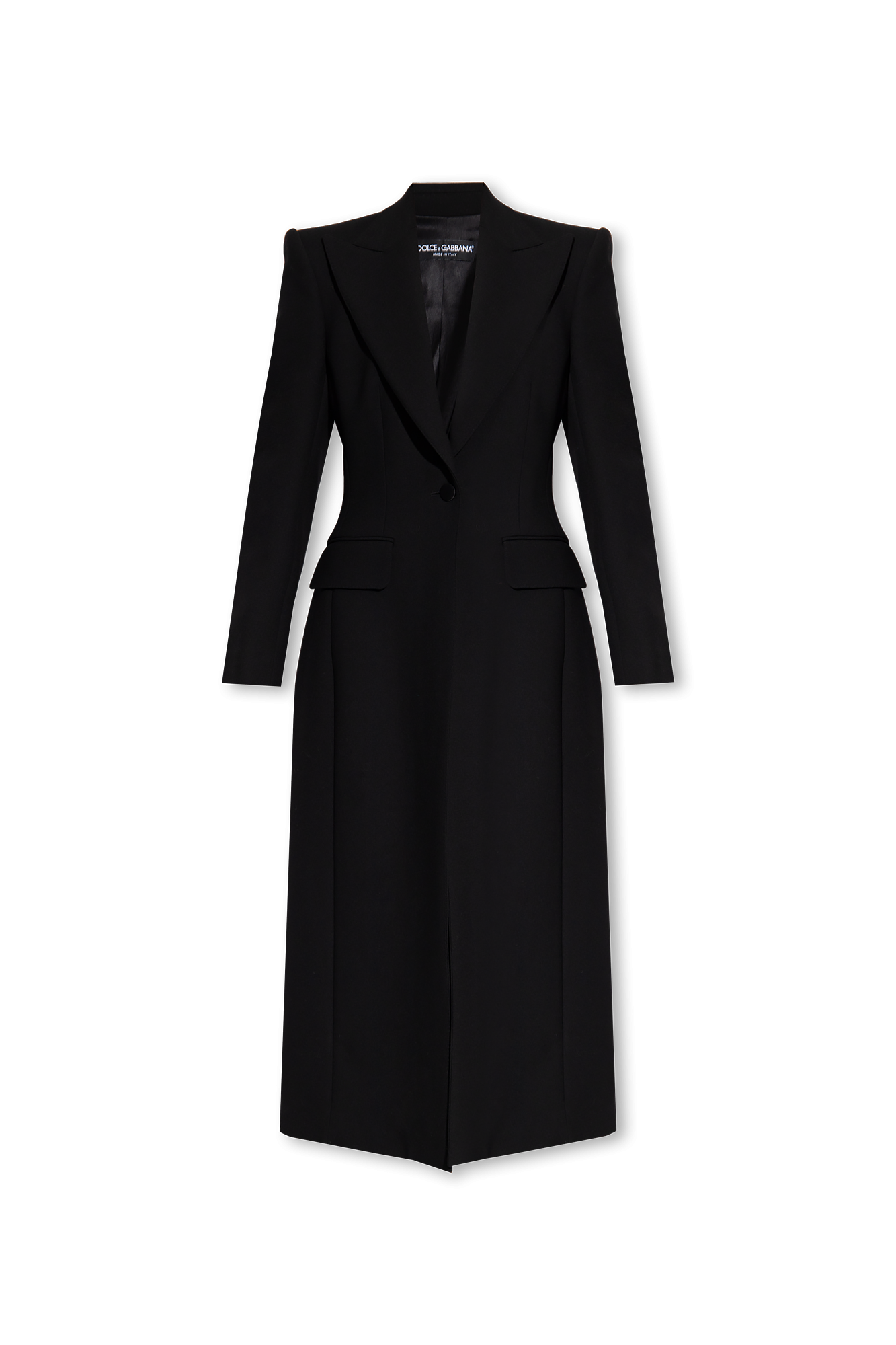 24時間限定タイムセール Black Wool coat dolce light & Gabbana ジャケット・アウター